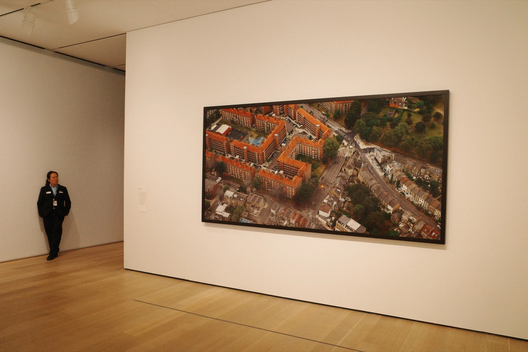 In the galleries